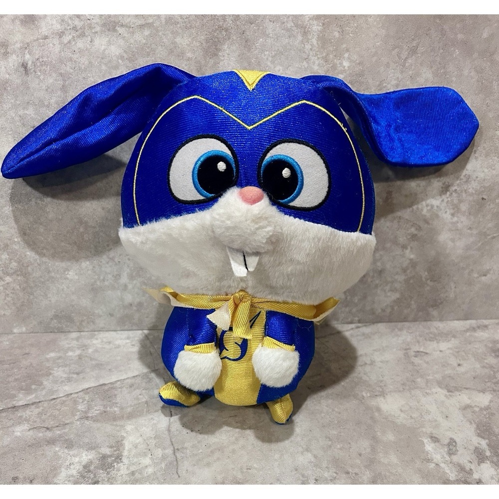 The Secret Life of Pets 2 Superhero Snowball Bunny 9" Plush Toy  w/ Folding Ears